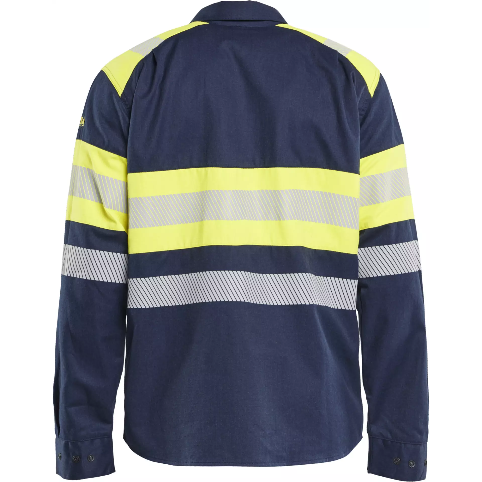 Blaklader 322915178933, Multi-Norm Shirt, Navy/Yellow, image 4