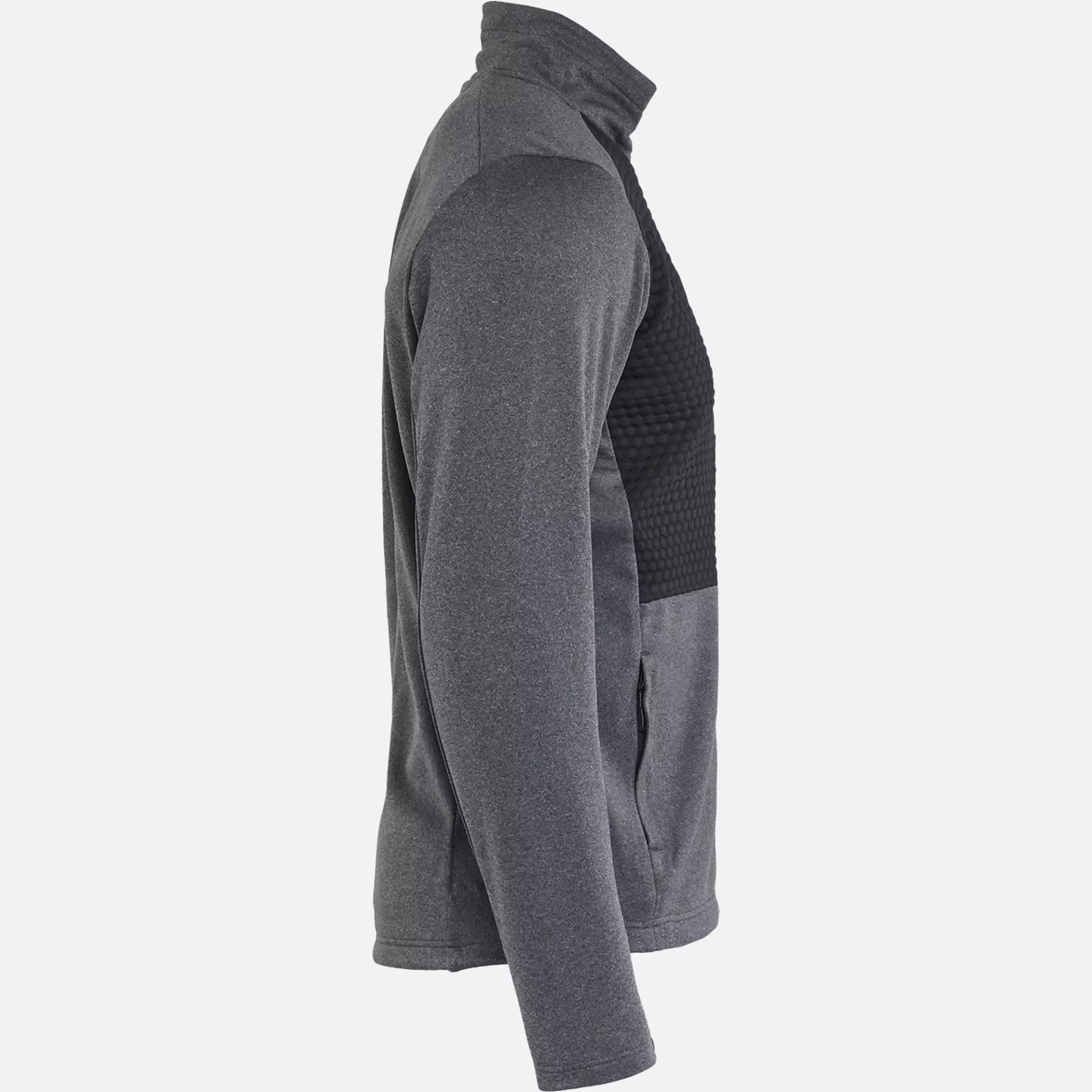 Blaklader 354825339991, Full Zip Sweatshirt, Black Melange, image 3