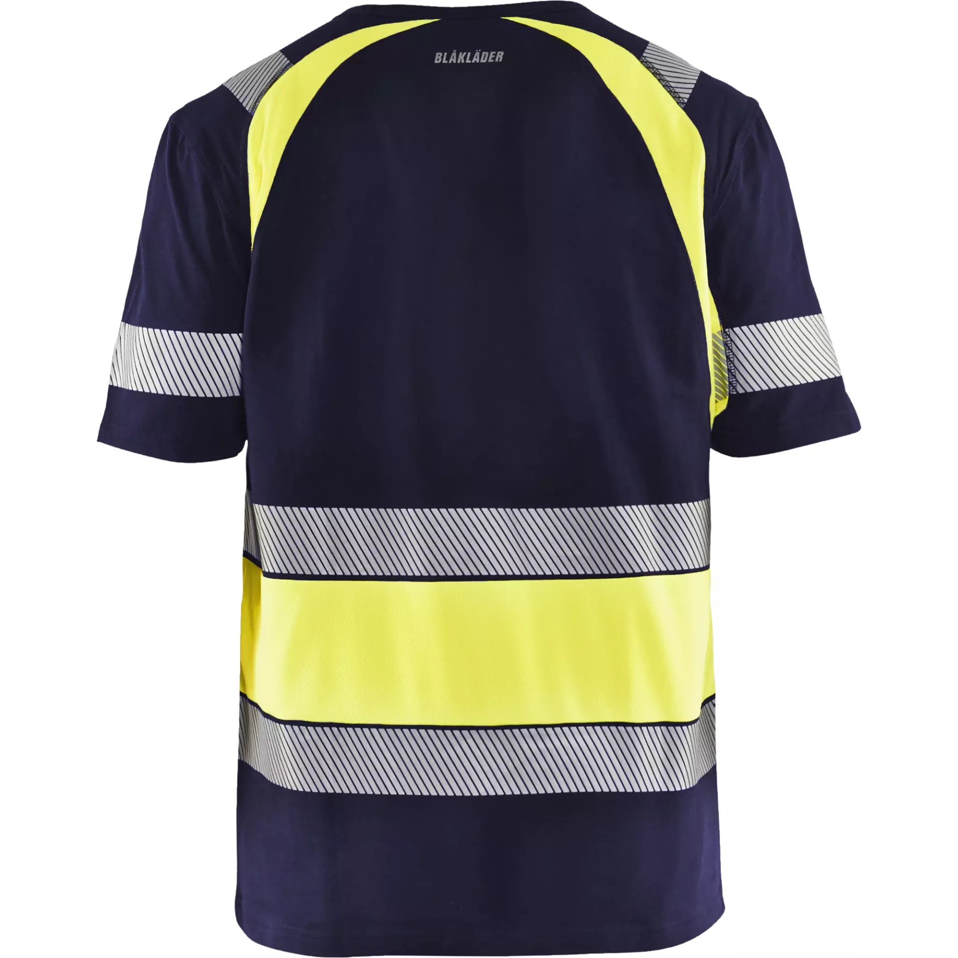 Blåkläder 342110308833, High Vis T-Shirt, Navy/Yellow, image 4