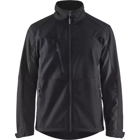  495025169998, Blåkläder Softshell Jacke, Schwarz/Dunkelgrau