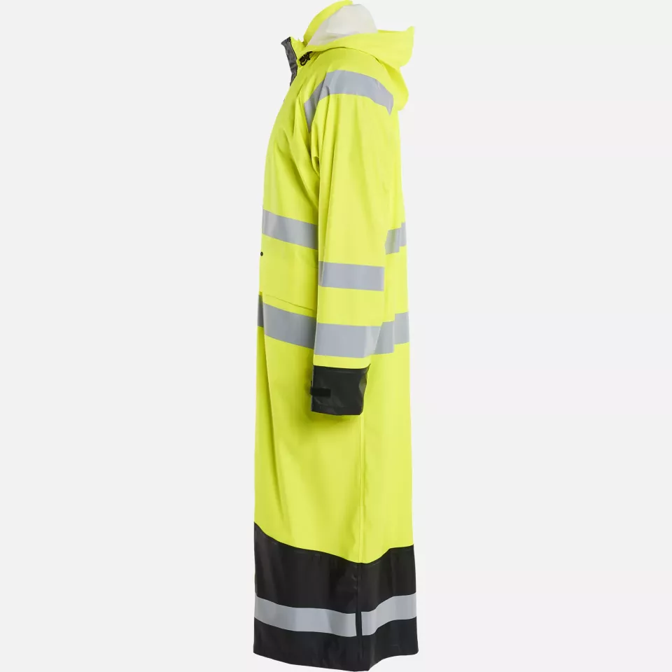 Blaklader 432520003399, High Vis Raincoat, Yellow/Black, image 3, gallery thumbnail