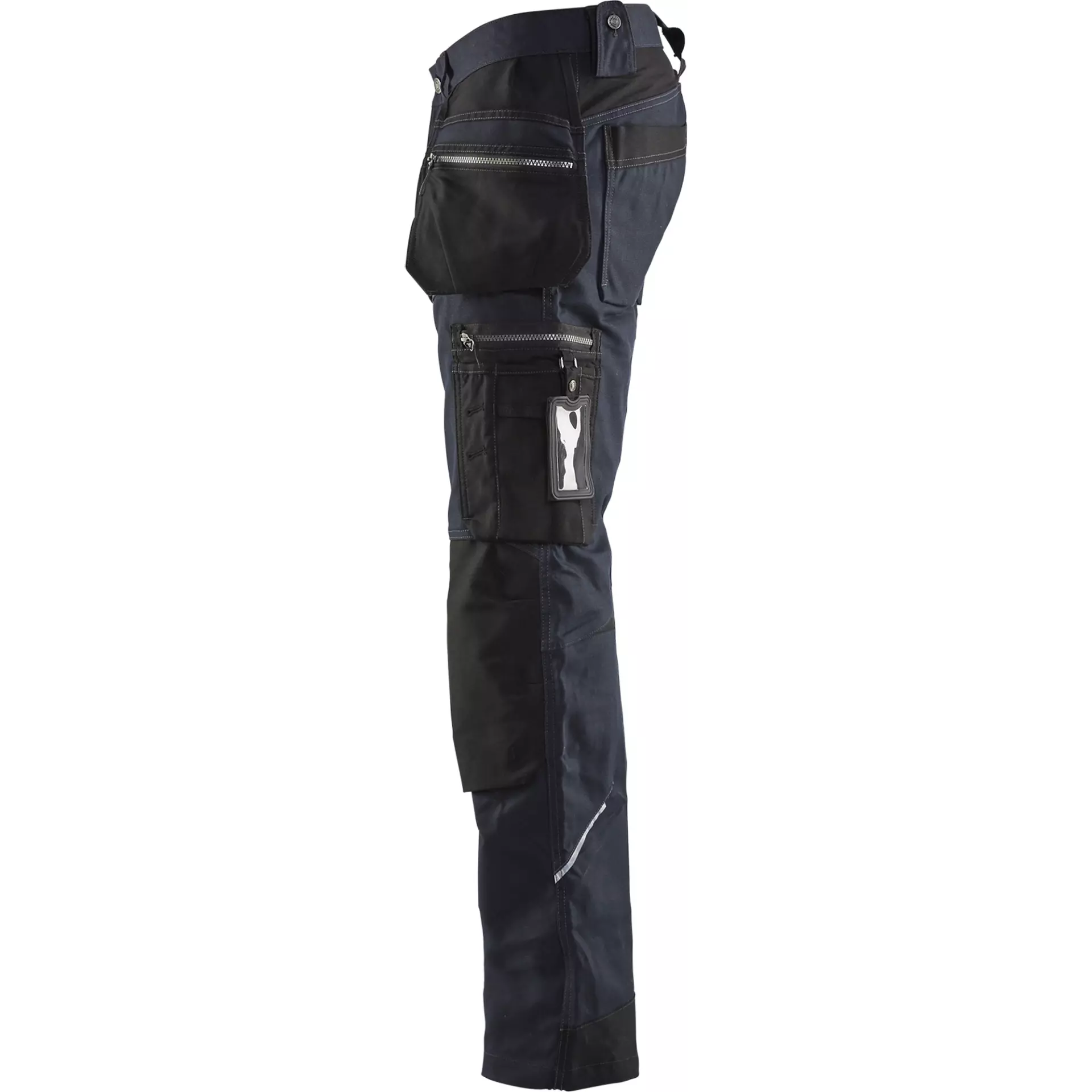 Blåkläder 159013438699, Stretch Craftsman Work Pants, Dark Navy/Black, image 3