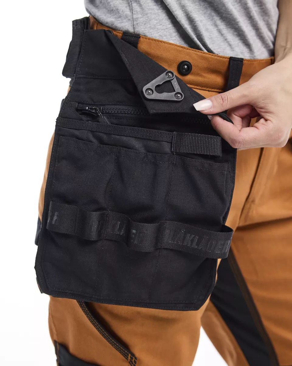 Blaklader 217619489900, Tool Pouch Click-Button, Black, image 3, gallery thumbnail