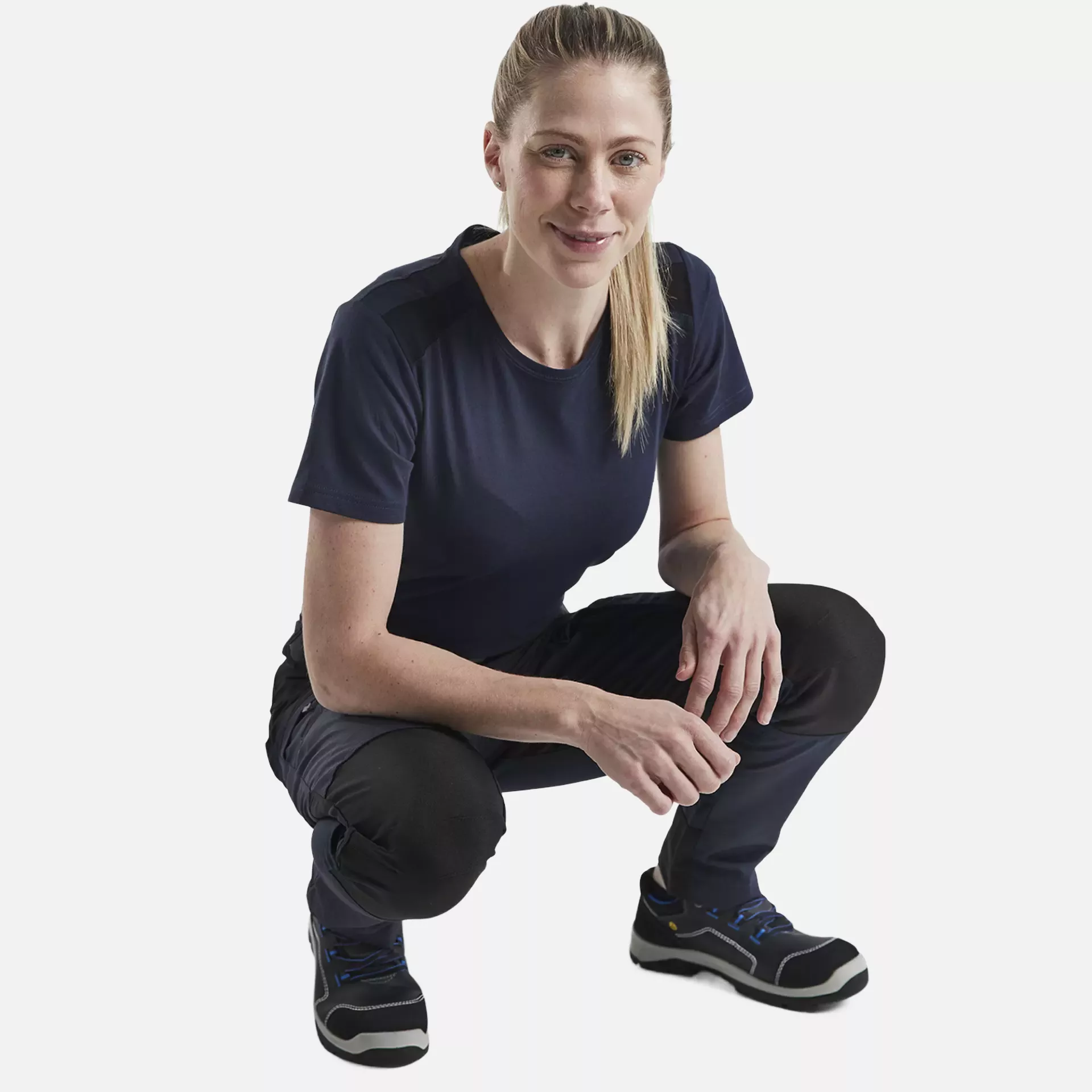 Blaklader 716618458699, Ladies Stretch Service Trousers, Dark Navy/Black, image 6