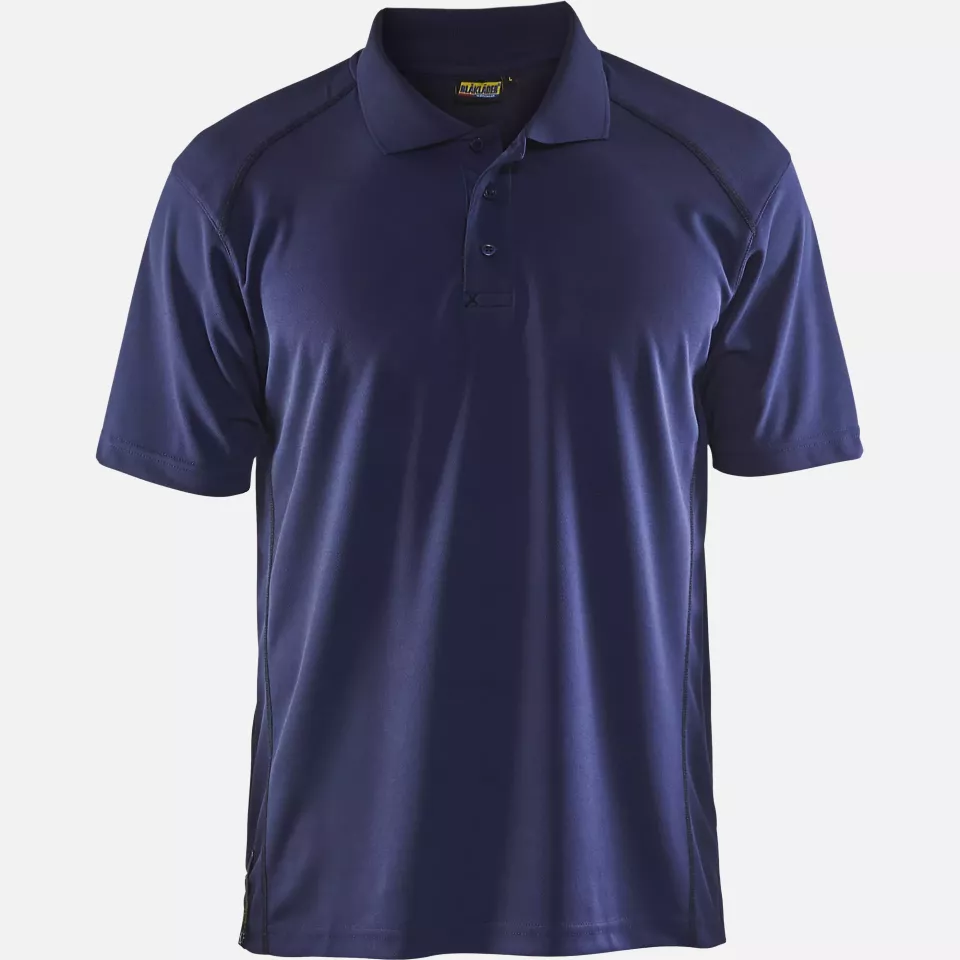 Blaklader 332610518900, UV Protection Polo Shirt, Navy Blue, image 1, gallery thumbnail