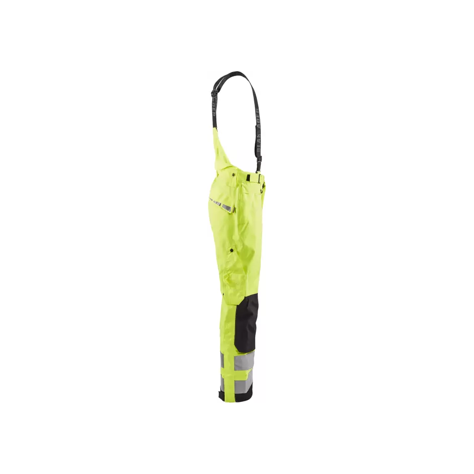 Blåkläder 186719773399, High Vis Shell Arbeitshose, Gelb/Schwarz, image 3, gallery thumbnail