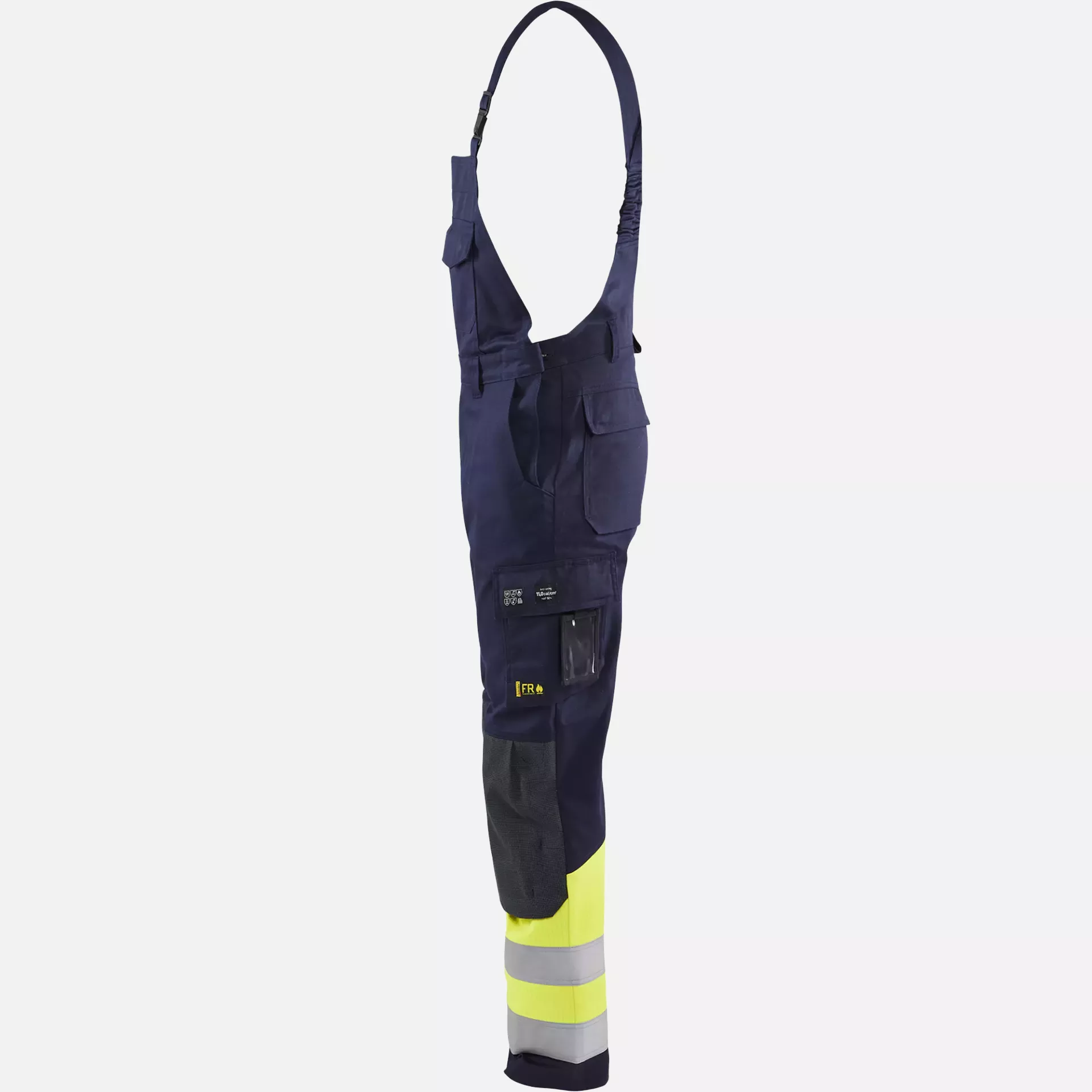 Blaklader 260715148933, Multi-Norm Bib and Brace, Navy/Yellow, image 3