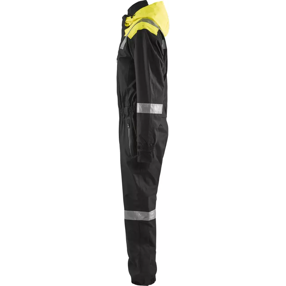 Blaklader 678619779933, Unlined Winter Coverall, Black/Yellow, image 3, gallery thumbnail