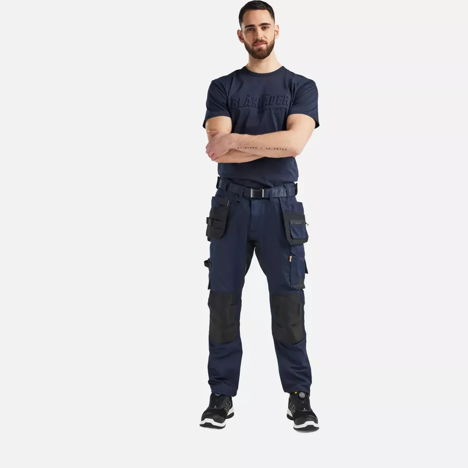 Blaklader 175018328600, Stretch Handwerker Arbeitshose, Dunkel Marineblau, image 5, gallery thumbnail