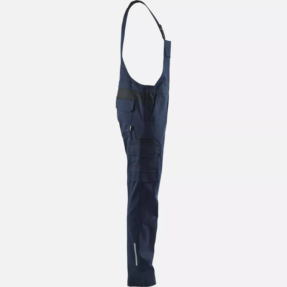 Blaklader 264418328699, Industry Bib and Brace, Dark Navy/Black, image 2, gallery thumbnail