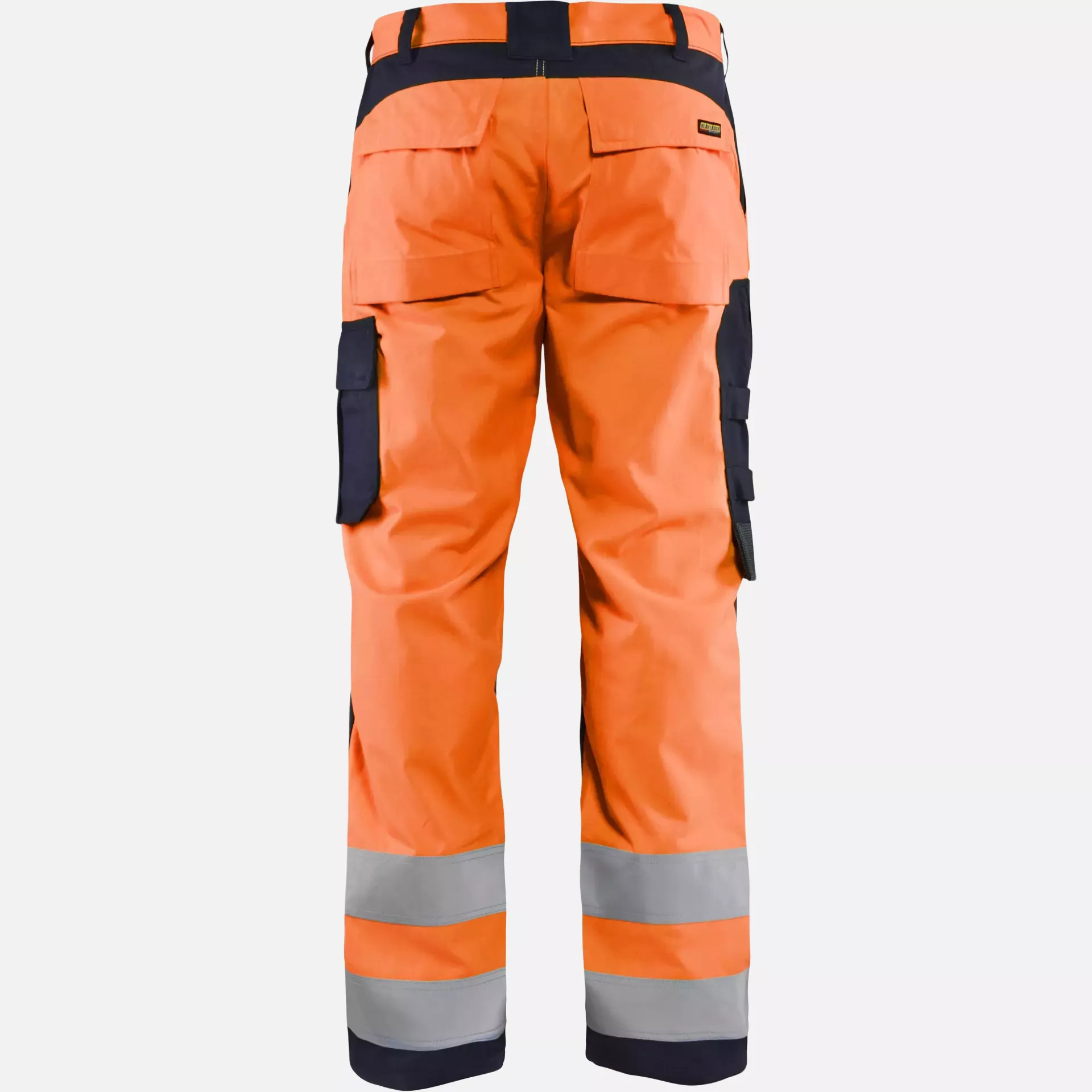 Blaklader 158815135389, Multinorm Work Trousers, Orange/Navy Blue, image 4