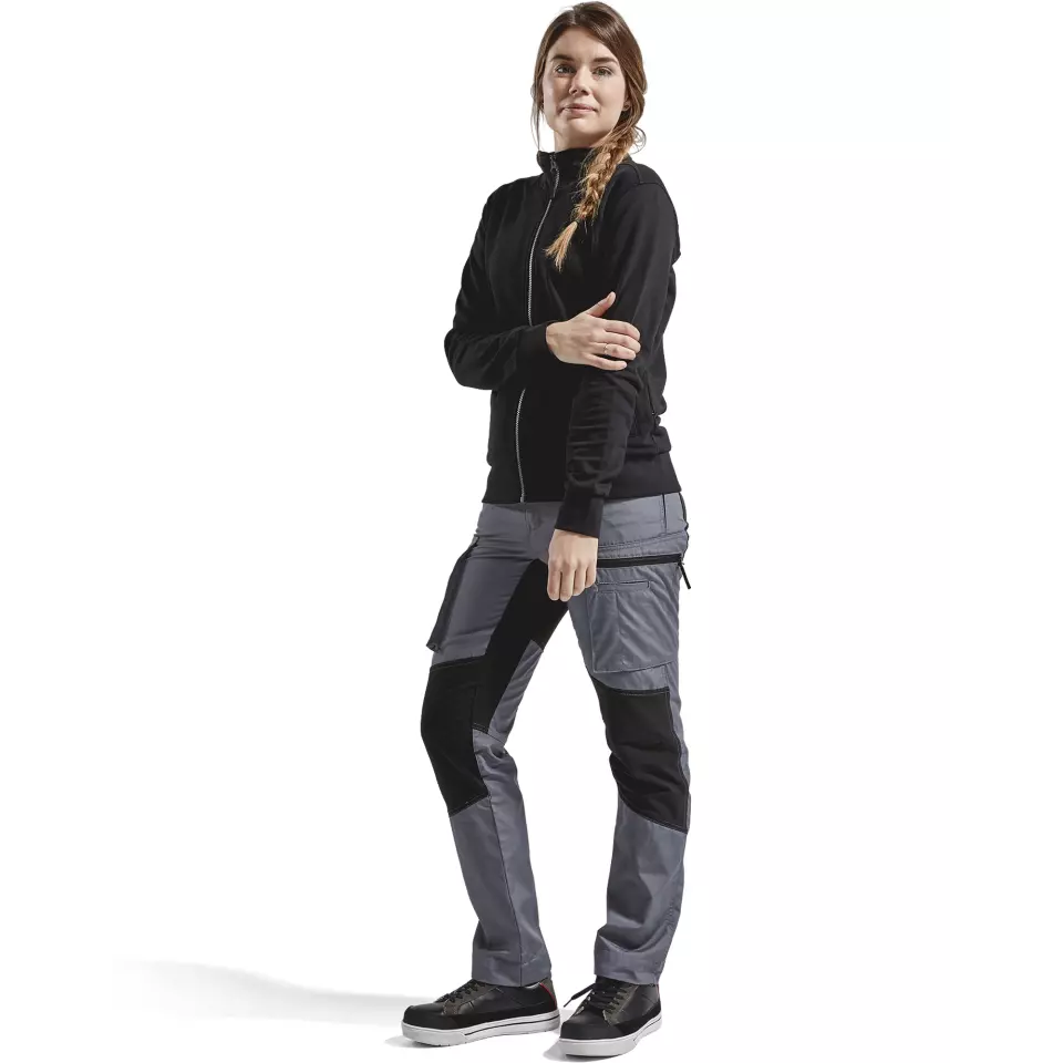 Blåkläder 715918459499, Damen Stretch Arbeitshose, Grau/Schwarz, image 5, gallery thumbnail