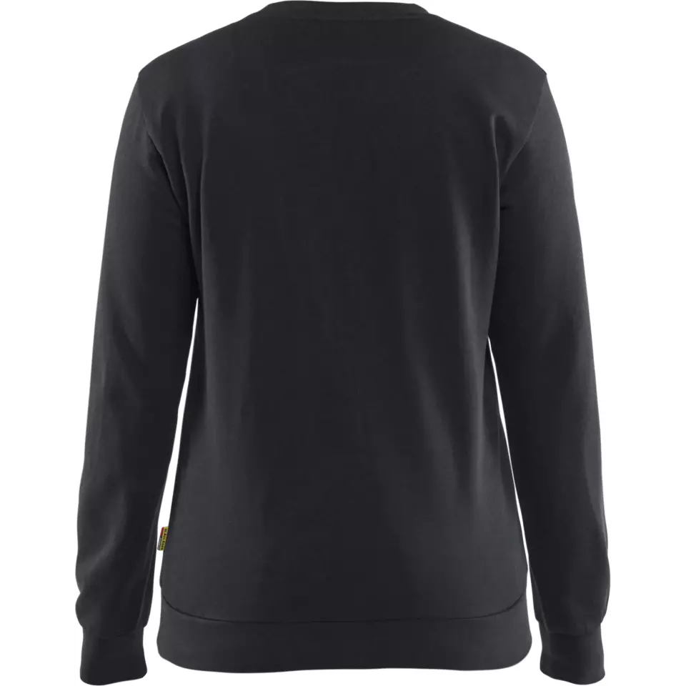 Blåkläder 340511589900, Women's Sweatshirt, Black, image 4, gallery thumbnail