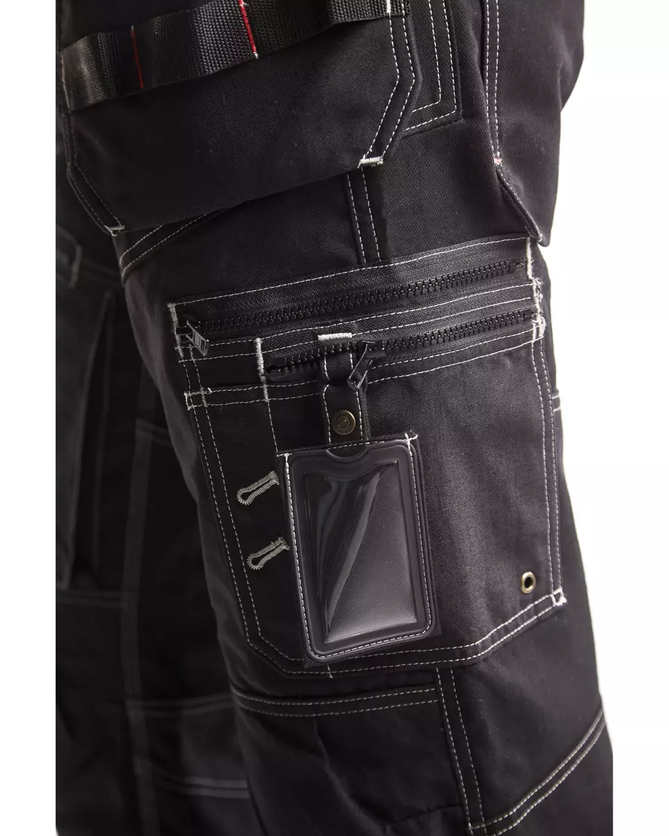 Blaklader 150013709900, Craftsman Work Trousers, Black, image 8, gallery thumbnail