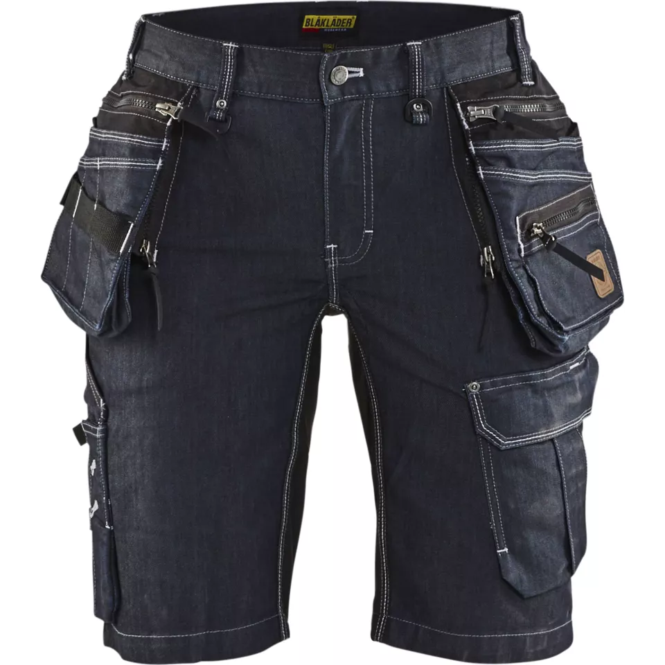 Blaklader 799211418999, Ladies Craftsman Shorts X1900 Stretch, Navy Blue/Black