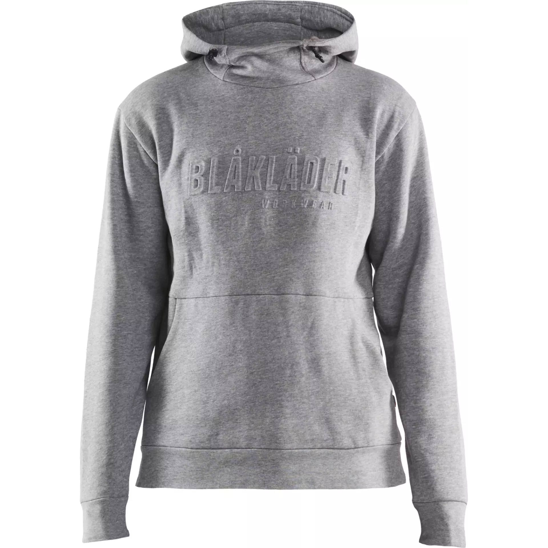 Blaklader 356011579000, 3D Women's Hooded Sweatshirt, Grey Melange