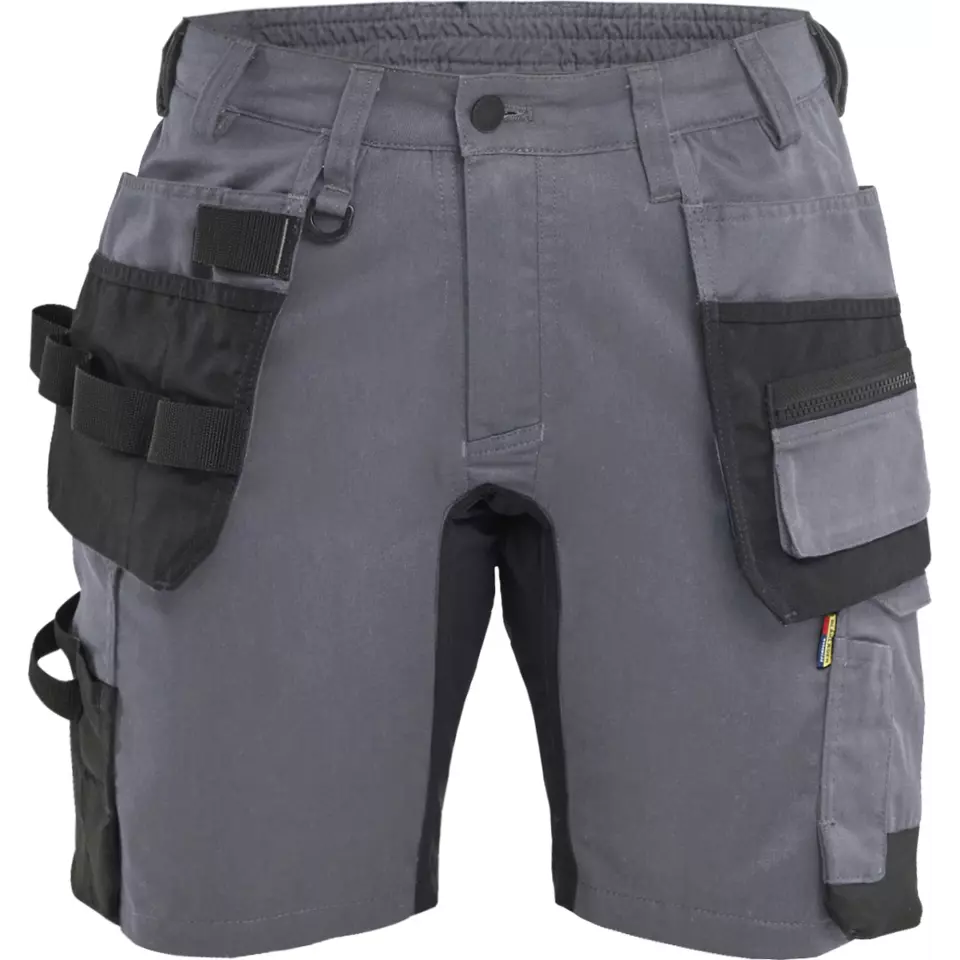 Blaklader 713318329600, Ladies Stretch Craftsman Shorts, Medium Grey, image 1, gallery thumbnail