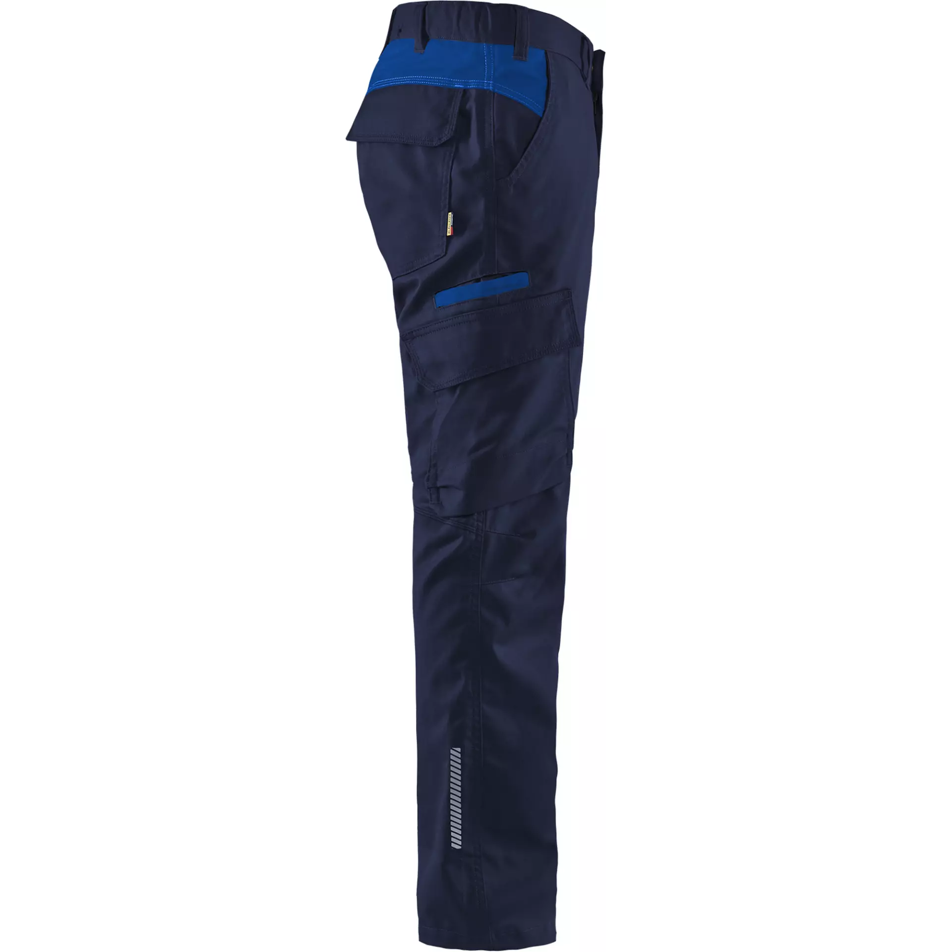 Blaklader 144418328985, Industry Stretch Work Trousers, Navy/Royal Blue, image 2