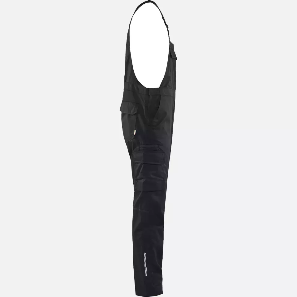 Blaklader 266613449900, Industry Stretch Bib and Brace, Black, image 2, gallery thumbnail