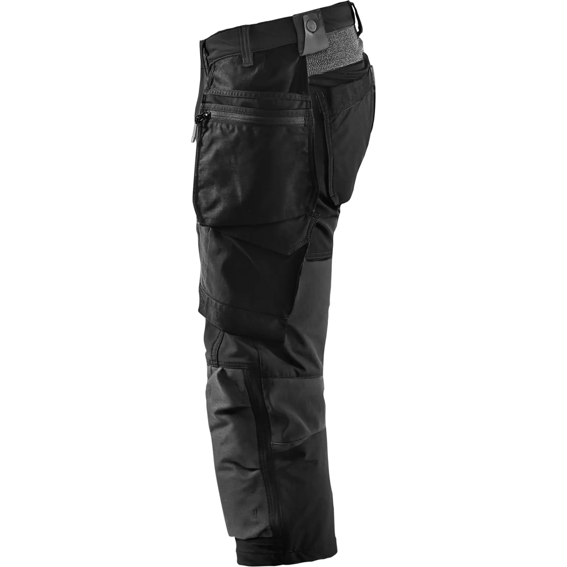 Blaklader 152116459998, 4-Way Stretch Craftsman Pirate Trousers, Black/Dark Grey, image 3