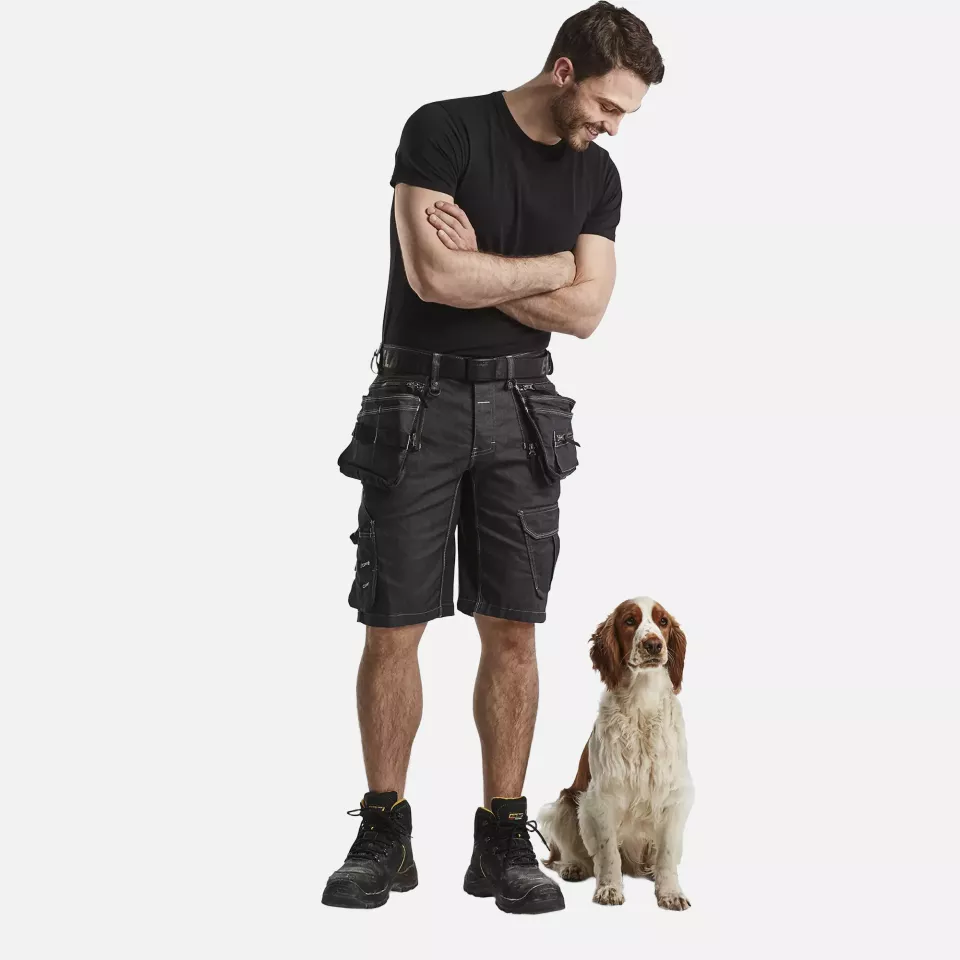 Blaklader 353310299900, Slim Fit T-Shirt, Black, image 5, gallery thumbnail