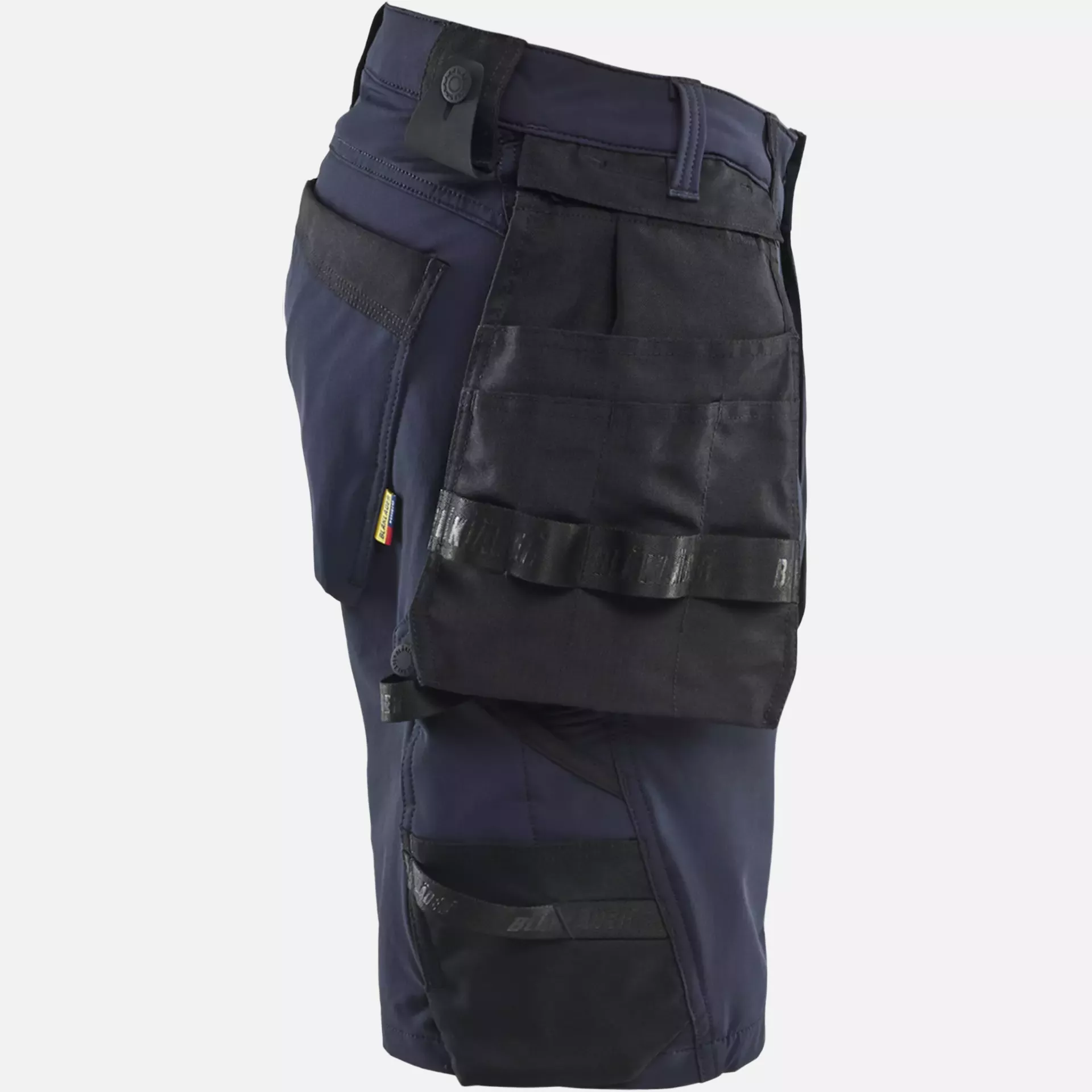 Blaklader 170216458699, 4-Way Stretch Craftsman Shorts, Dark Navy/Black, image 2