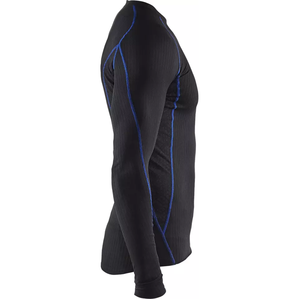 Blaklader 681017079985, LIGHT Underwear Set, Black/Cornflower Blue, image 2, gallery thumbnail