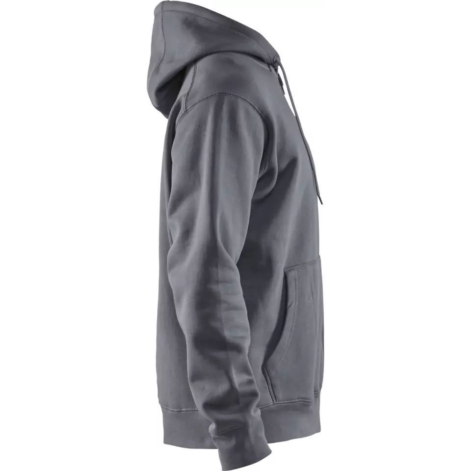 Blåkläder 339610489400, Hooded Sweatshirt, Grey, image 2, gallery thumbnail
