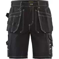 153413709900, Blåkläder Craftsman Shorts, Black