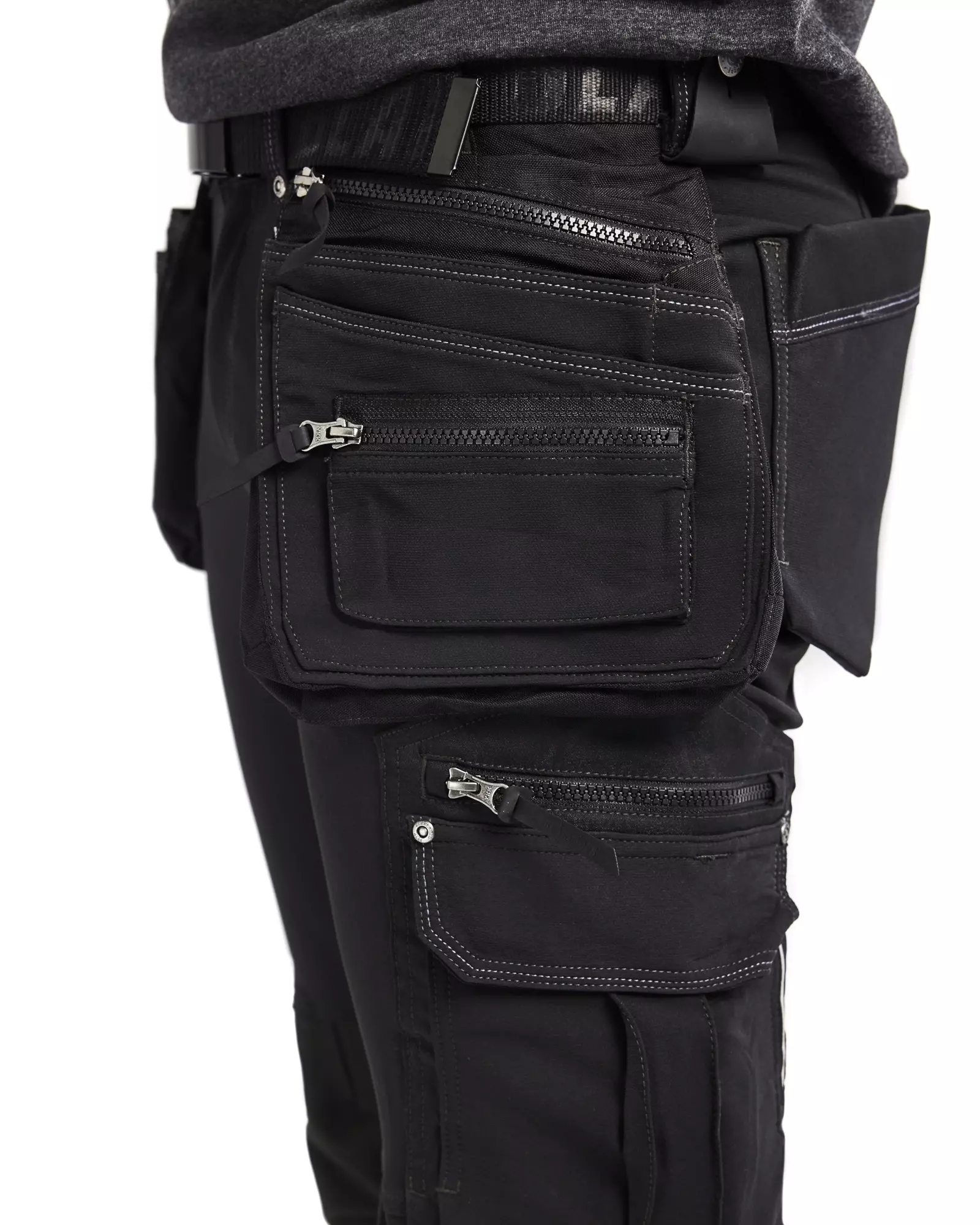 Blaklader 199816449900, X1900 4-Way Stretch Craftsman Work Trousers, Black, image 9