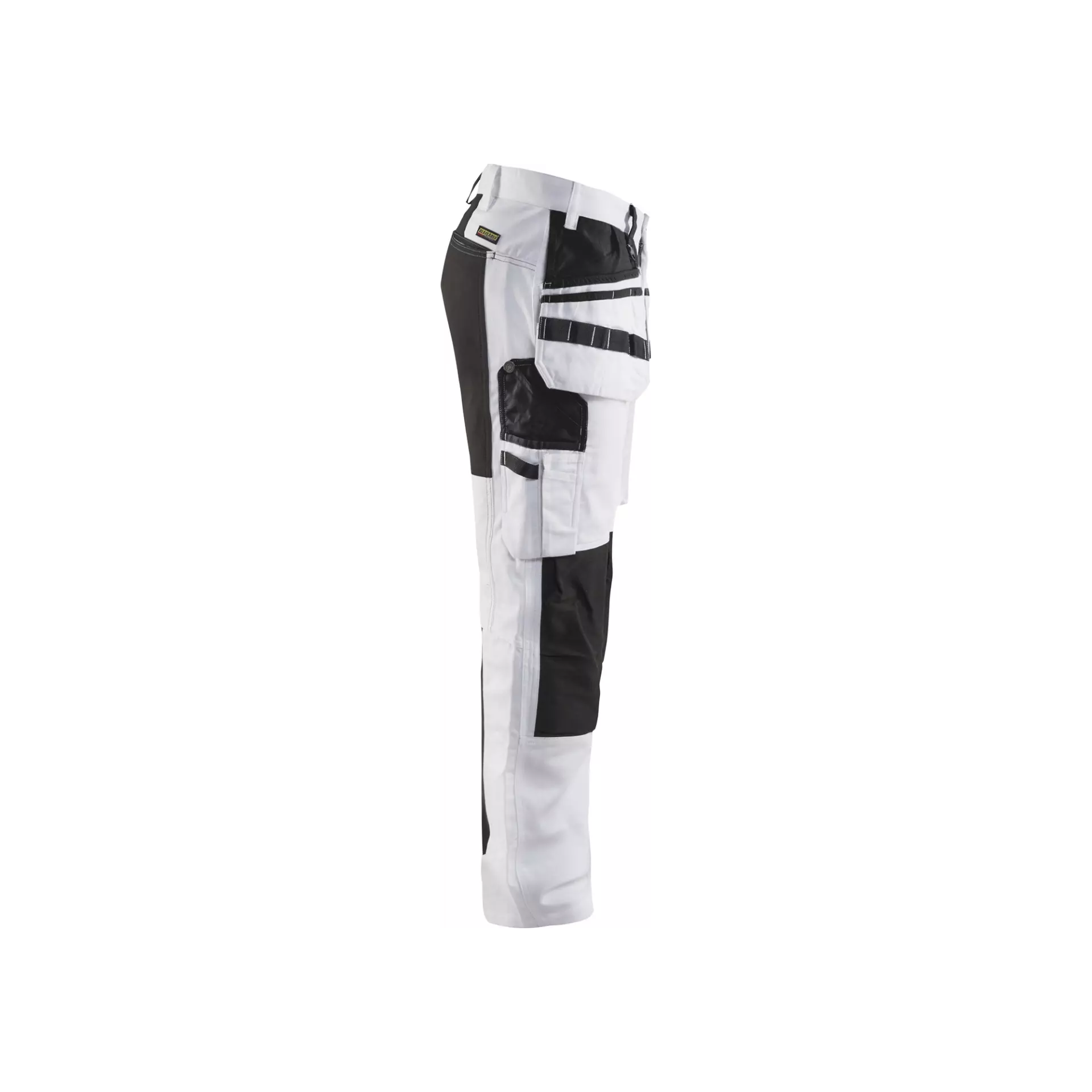 Blåkläder 191010001099, Malerhose mit Stretcheinsätzen, Weiß/Schwarz, image 3