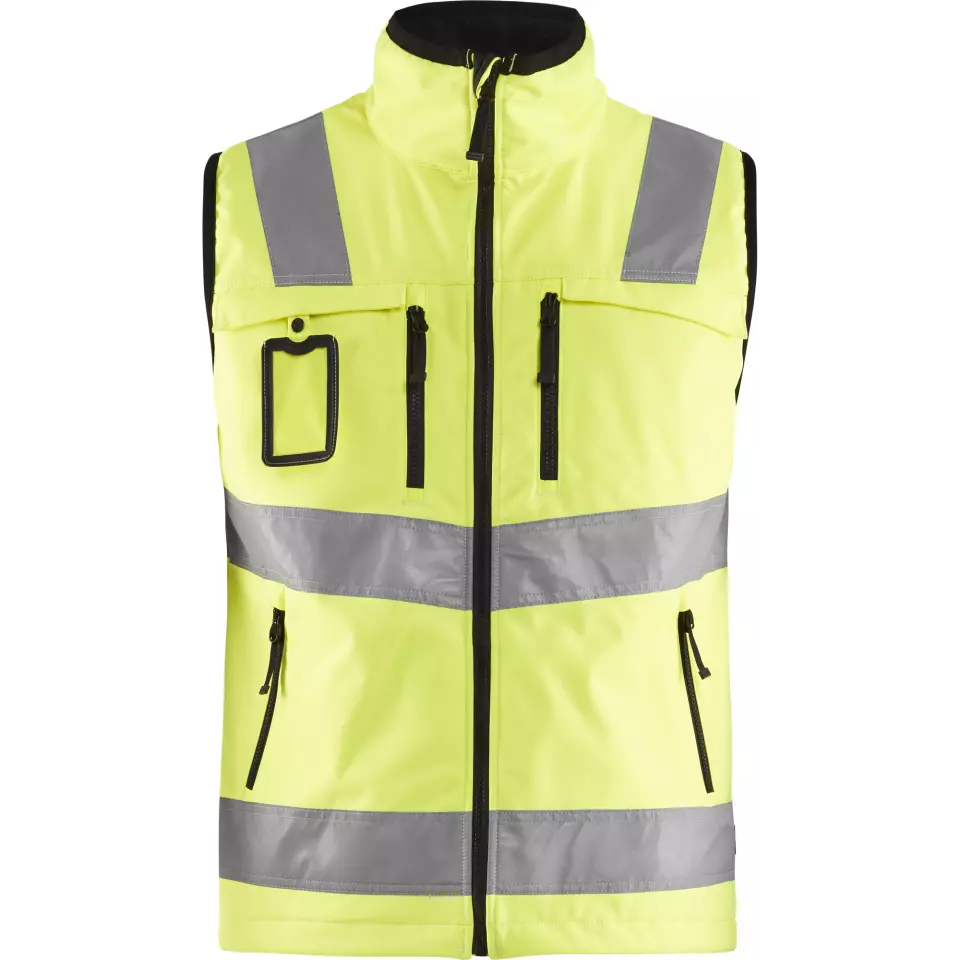 Blåkläder 304925173300, High Vis Softshell Vest, Yellow, image 1, gallery thumbnail