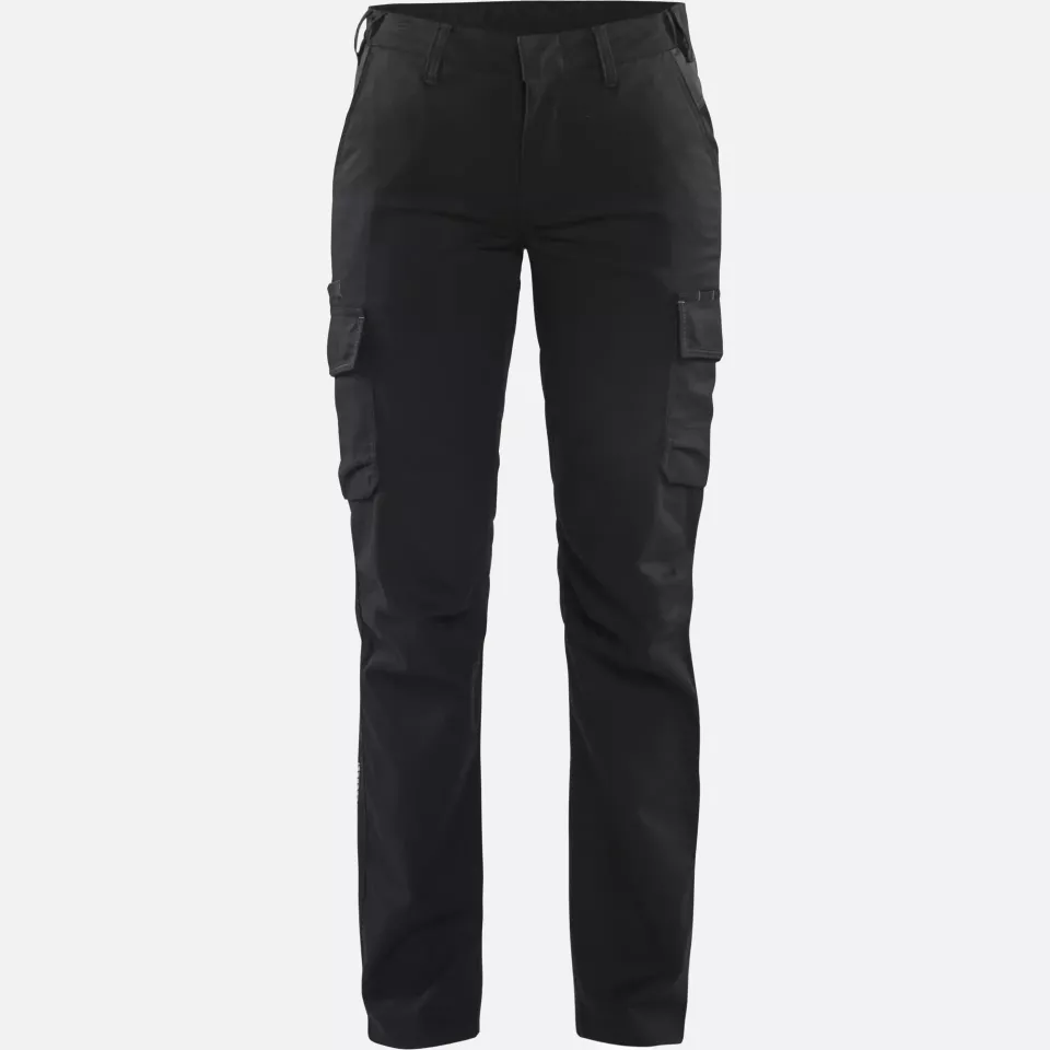 Blaklader 714418329900, Ladies Stretch Industry Work Trousers, Black, image 1, gallery thumbnail