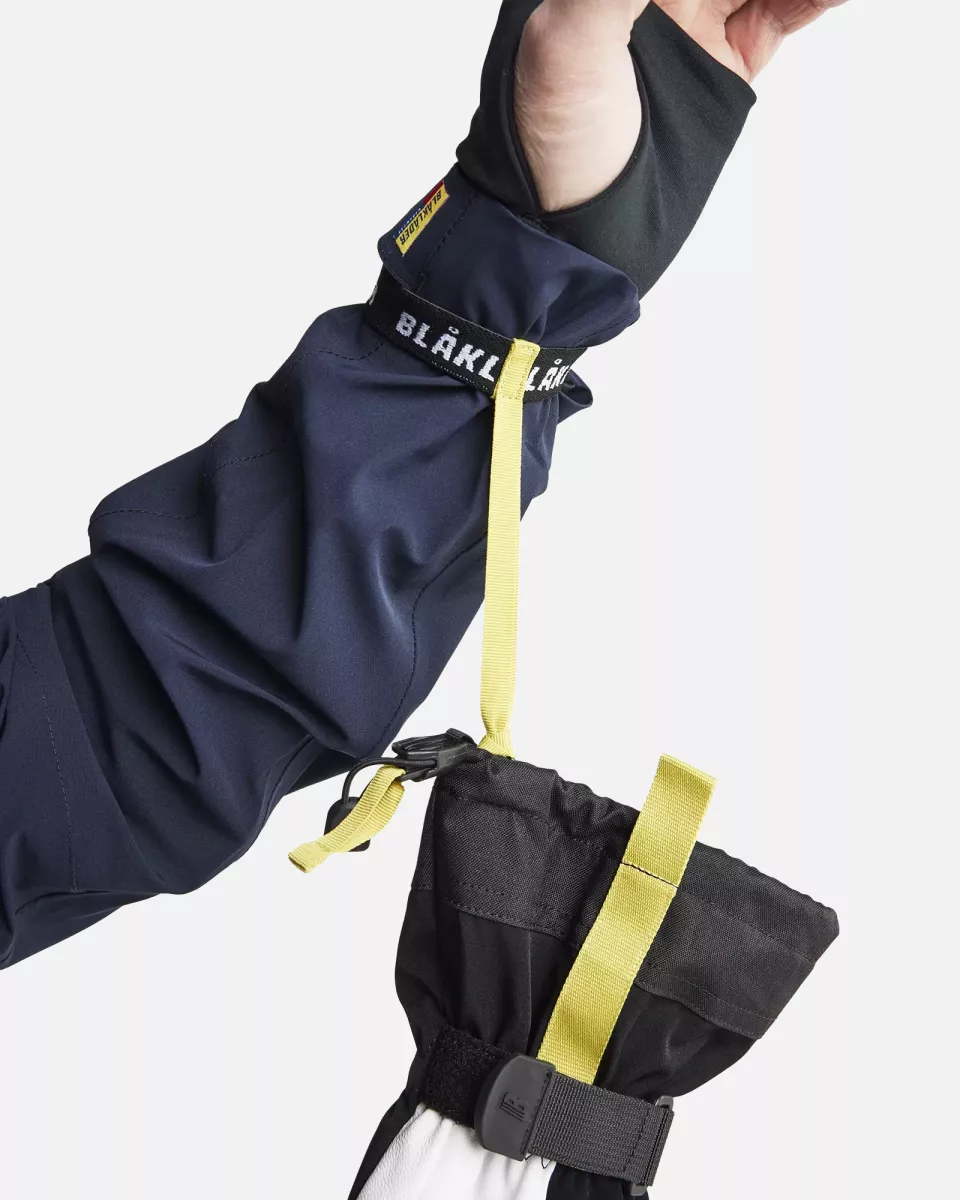 Blaklader 281314179910, Supreme Warm Winter Glove, Black/White, image 3, gallery thumbnail