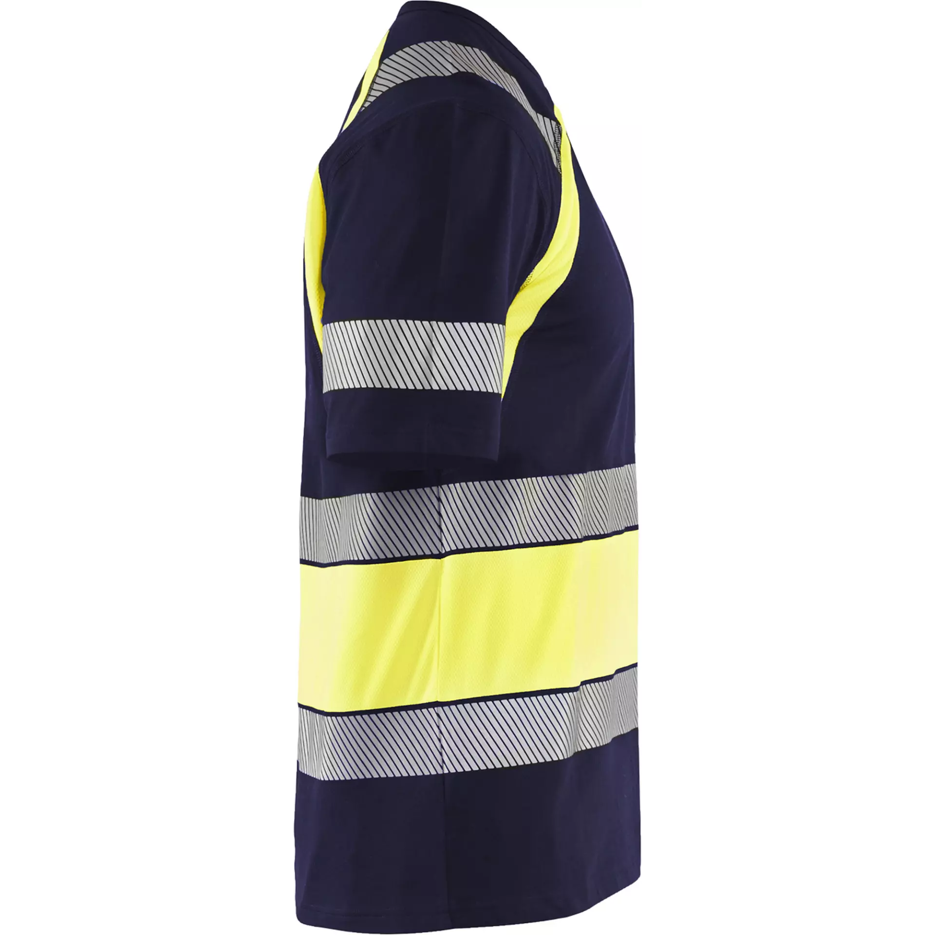 Blåkläder 342110308833, High Vis T-Shirt, Navy/Yellow, image 2