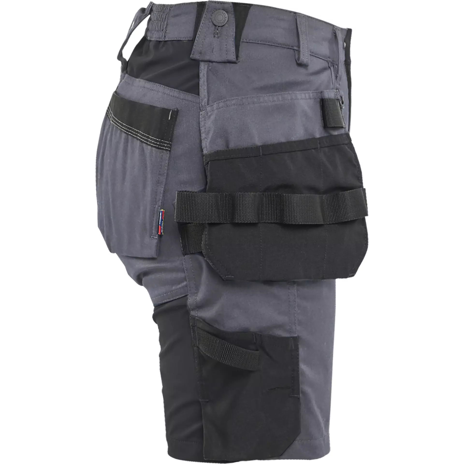 Blaklader 713318329600, Ladies Stretch Craftsman Shorts, Medium Grey, image 2