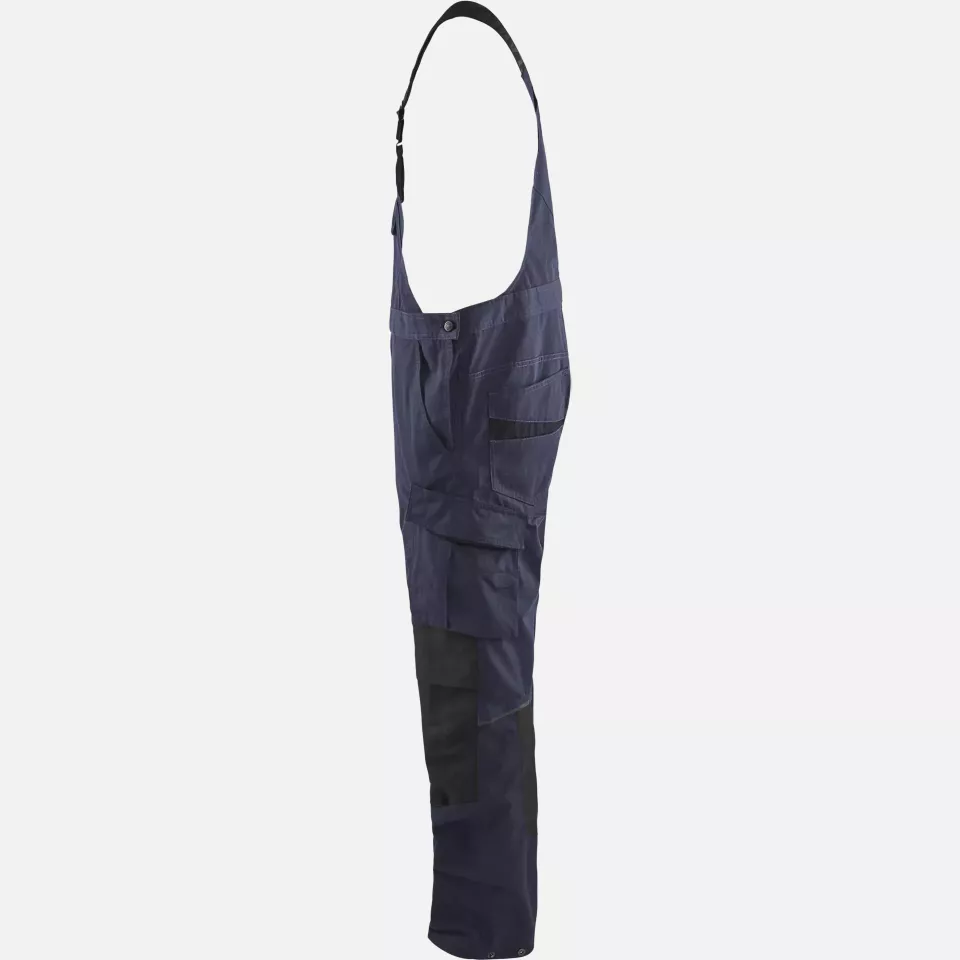 Blaklader 269513308699, Stretch Bib and Brace, Dark Navy/Black, image 2, gallery thumbnail