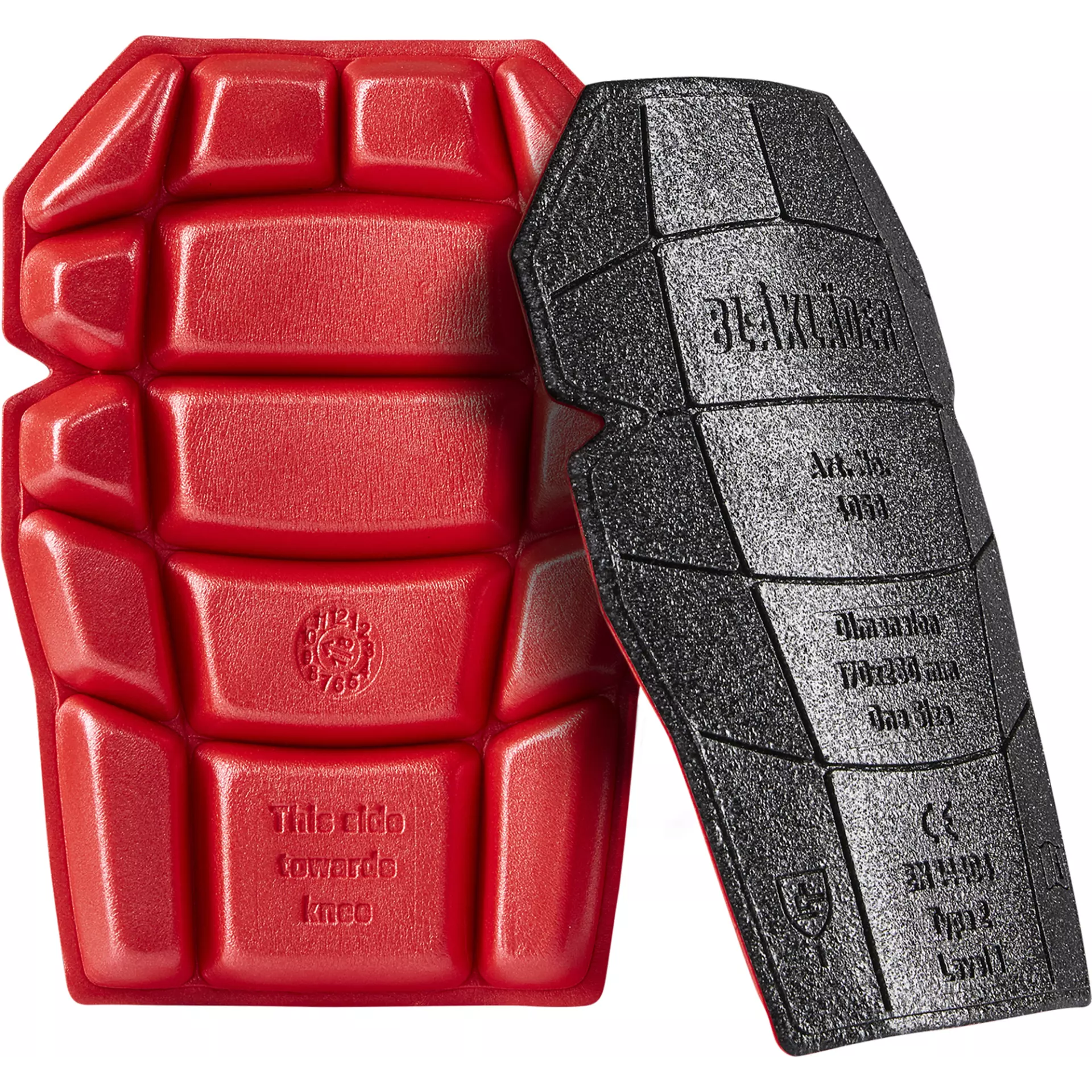 Blaklader 405812039956, Knee Pad, Black/Red, image 1