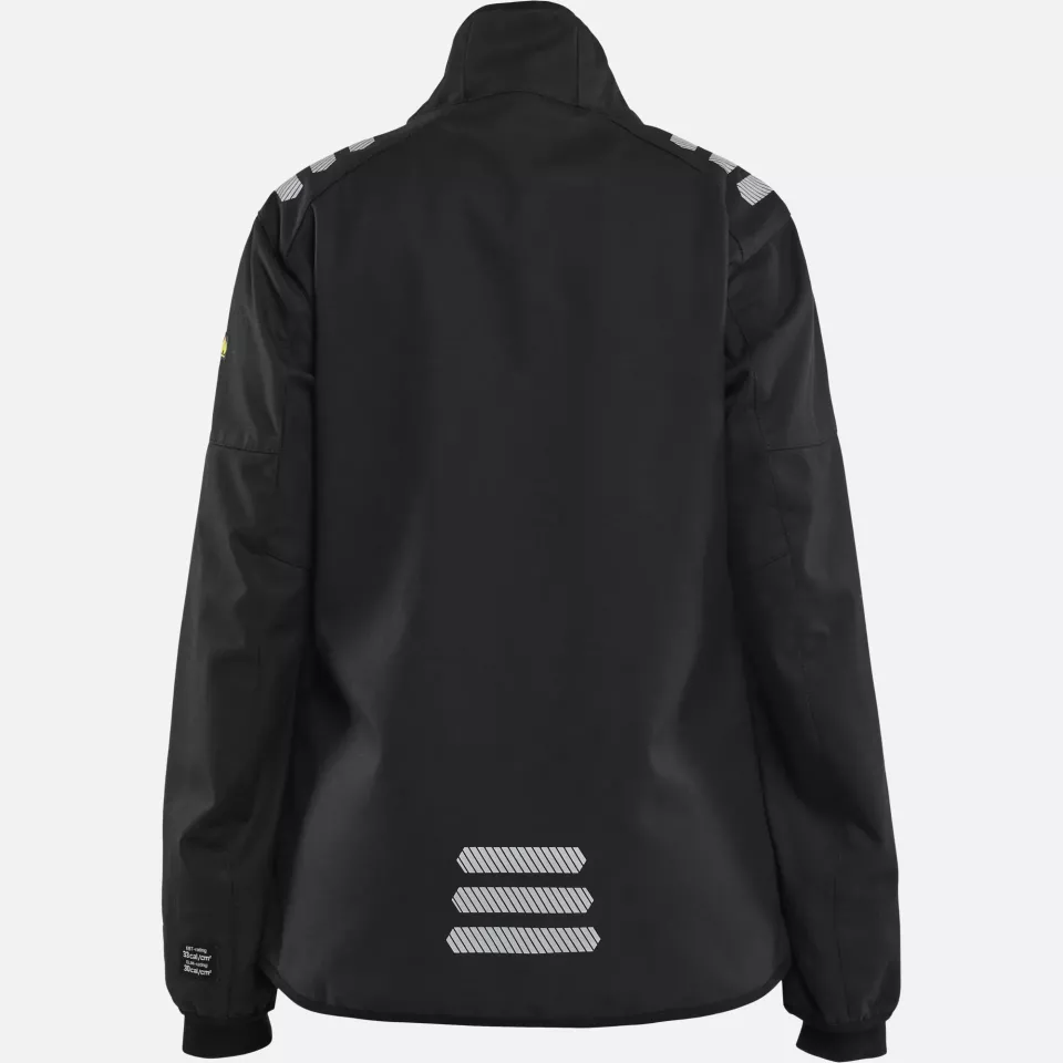 Blaklader 444215609900, Women's Softshell Jacket, Black, image 4, gallery thumbnail