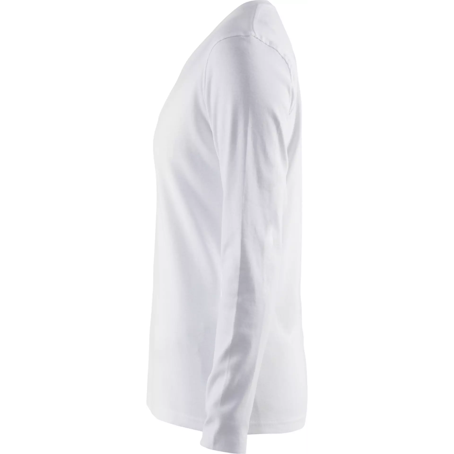 Blaklader 330110321000, Damen Langarm T-Shirt, Weiß, image 3