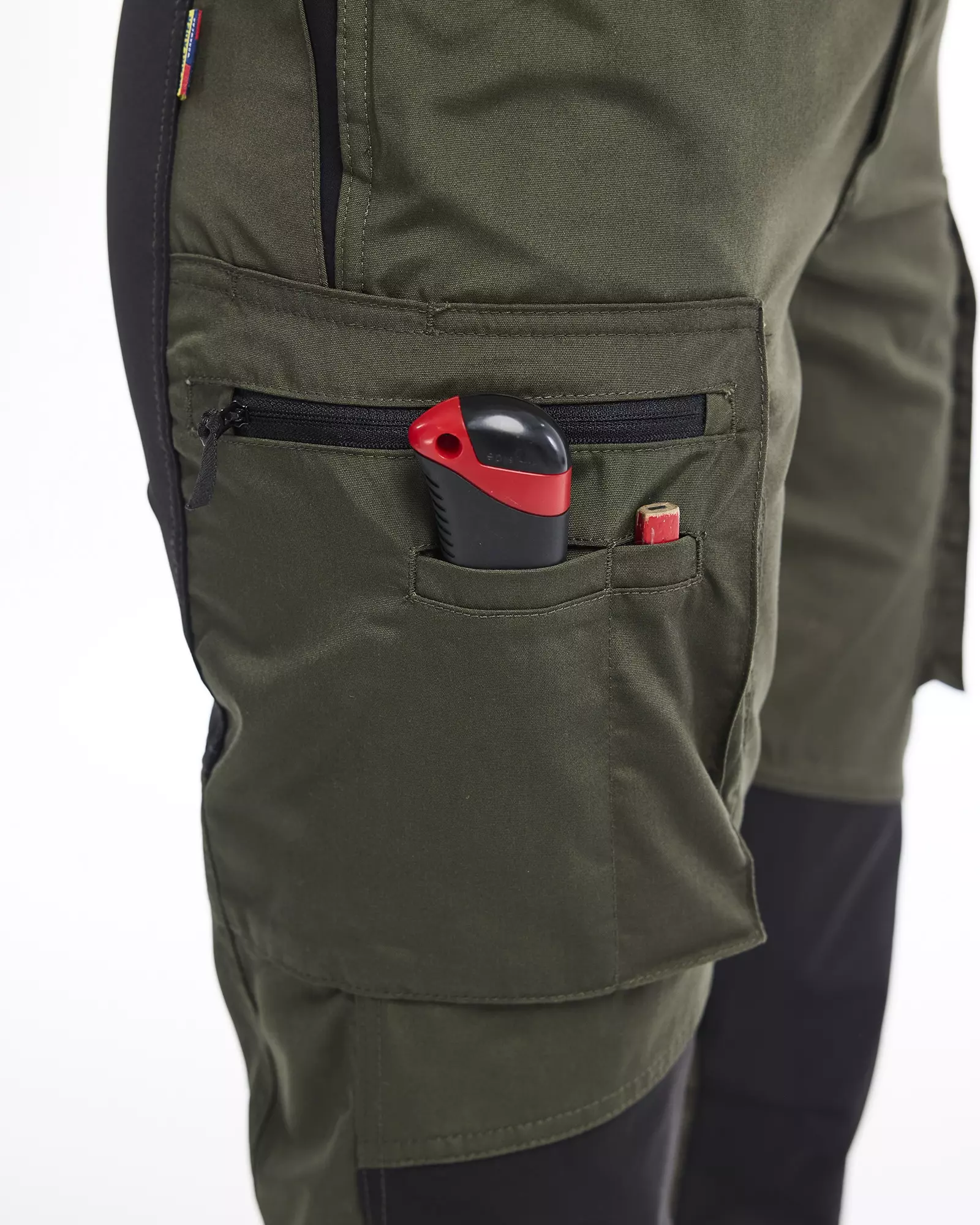 Blaklader 715918454298, Damen Stretch Arbeitshose, Waldgrün/Schwarz, image 5