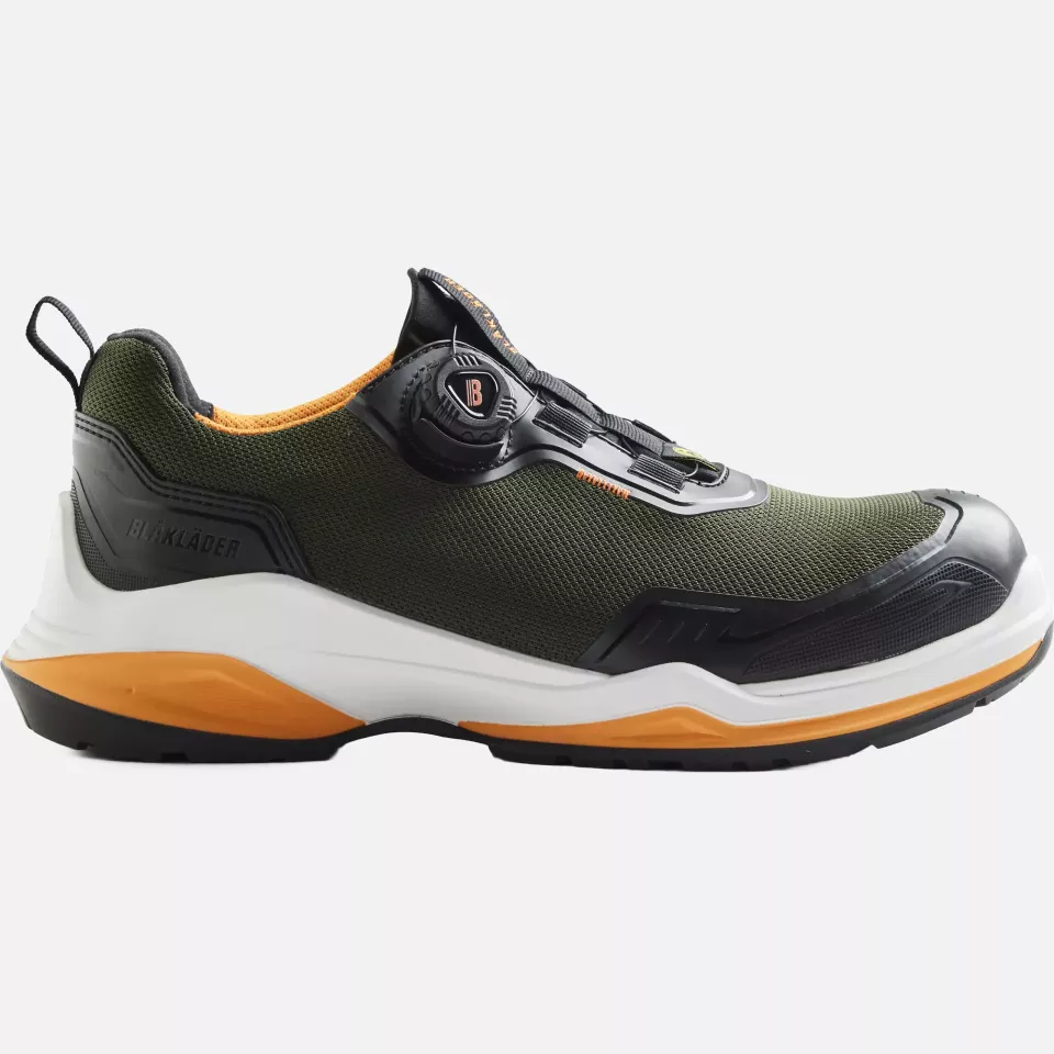 Blaklader 248600004240, STRIKER Safety Shoe, Forest Green/Rust, image 1, gallery thumbnail