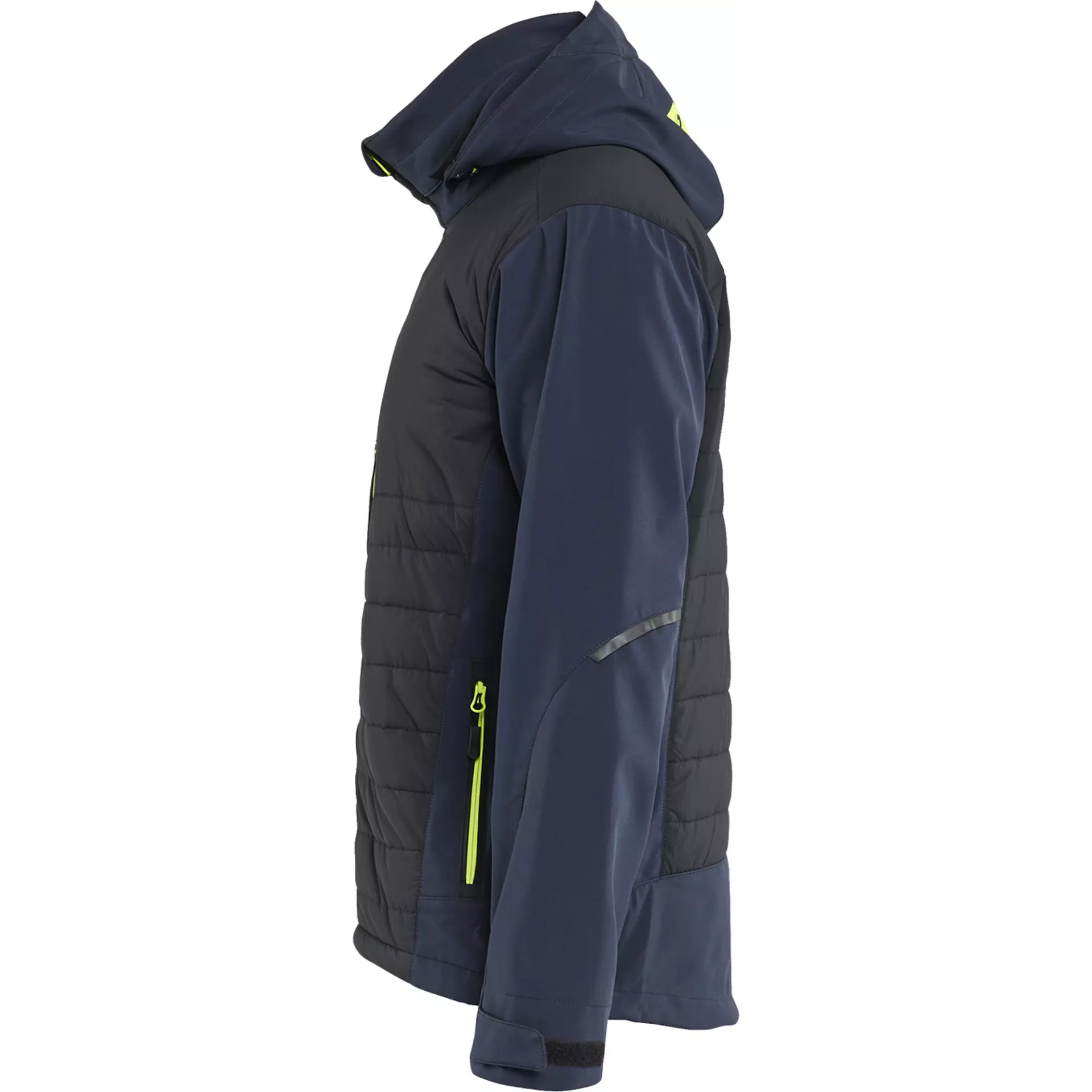 Blåkläder 474325138633, Hybrid Jacket, Dark Navy/Yellow, image 3