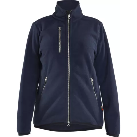 Blaklader Ladies Fleece Jacket, Navy