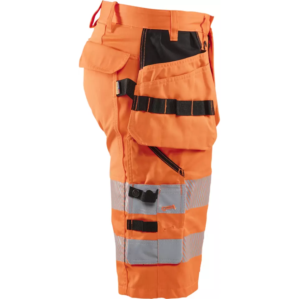 Blåkläder 158618115300, High Vis Stretch Shorts, Orange, image 2, gallery thumbnail
