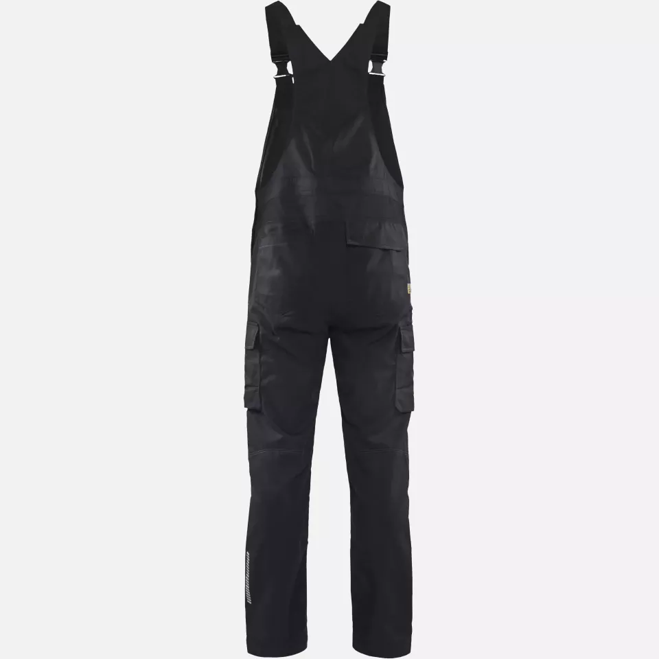 Blaklader 266613449900, Industry Stretch Bib and Brace, Black, image 4, gallery thumbnail