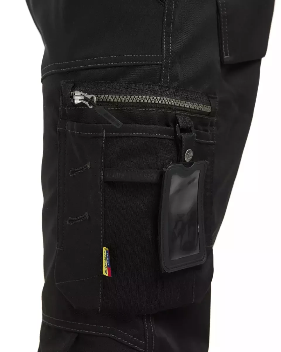 Blaklader 179918609900, Stretch Handwerker Arbeitshose, Schwarz, image 7, gallery thumbnail