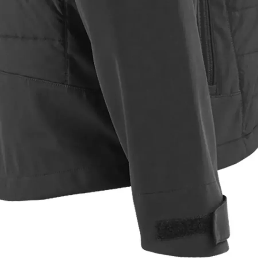 **Adjustable Velcro Sleeve Cuffs** seal out wind and let you fine-tune your fit for all-day comfort.