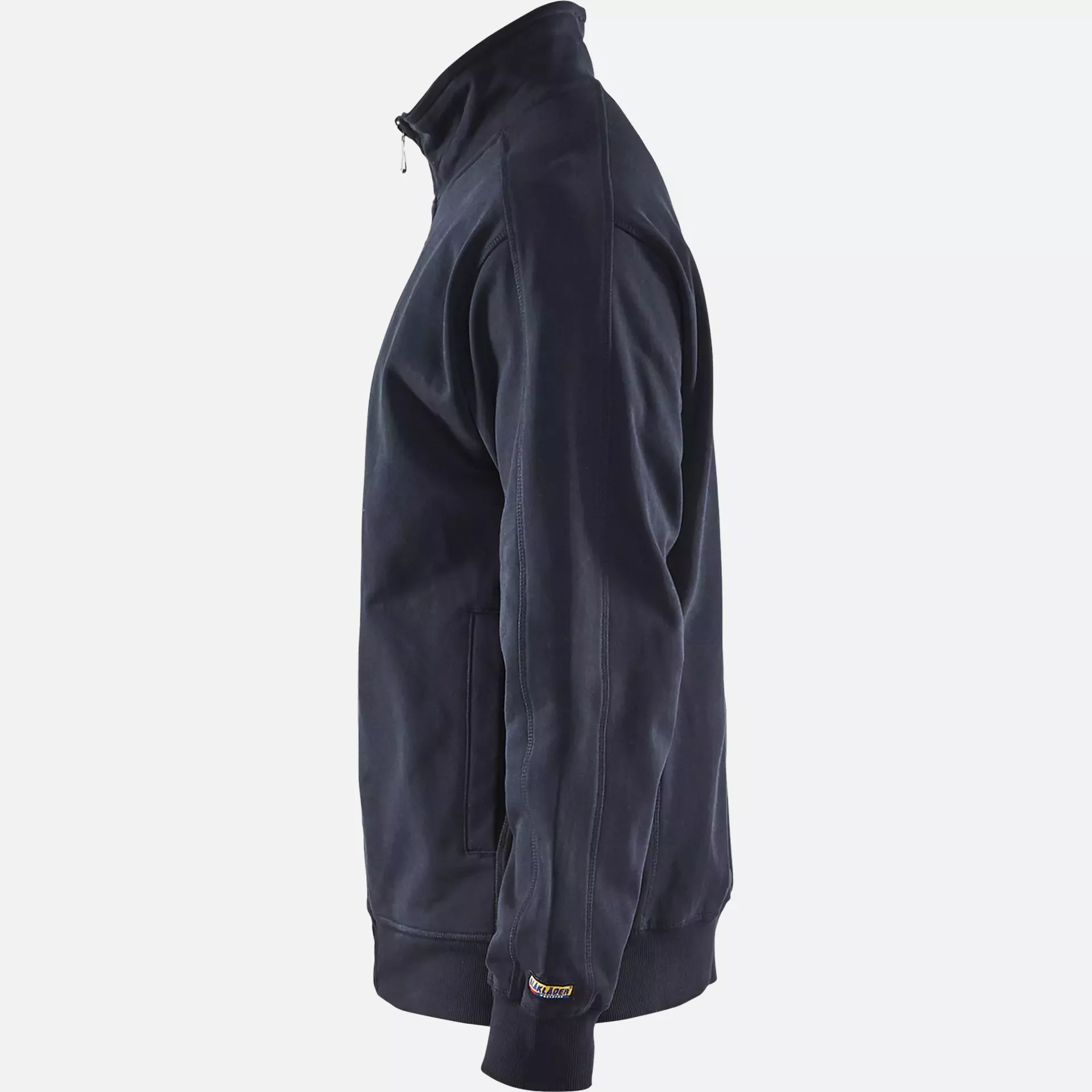 Blaklader 334910488600, Zip Sweatshirt, Dark Navy, image 3