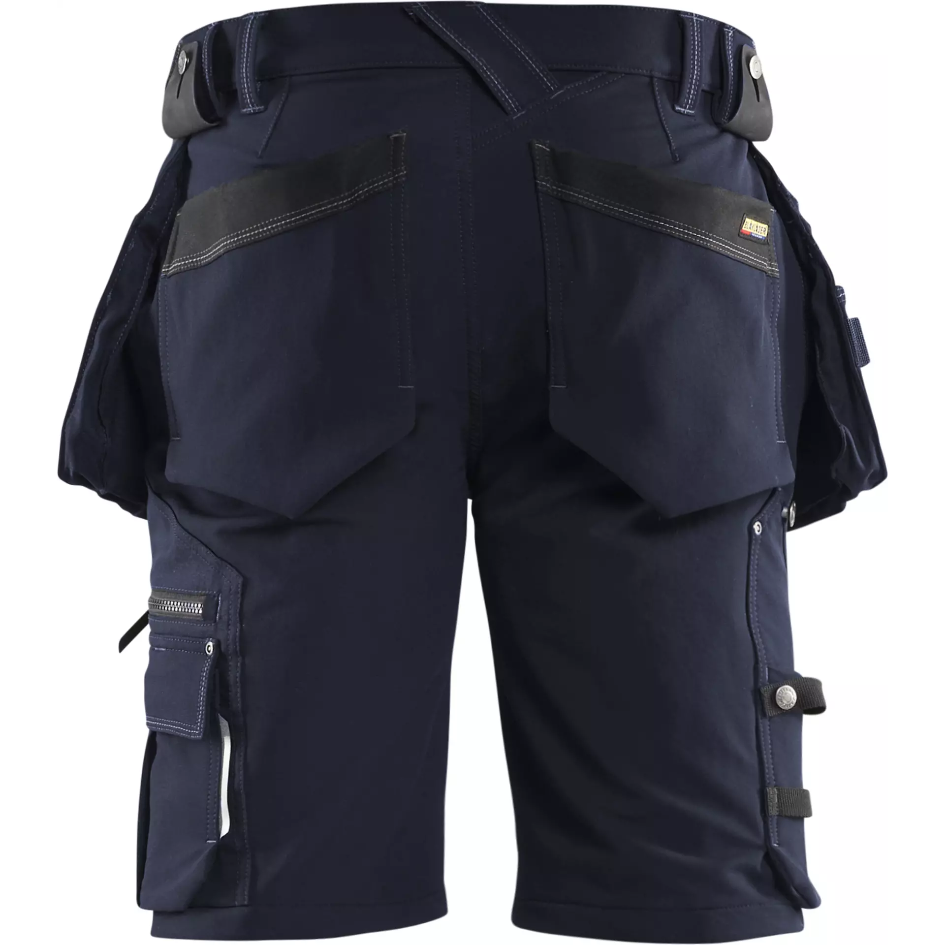 Blaklader 198816448699, X1900 4-Way Stretch Craftsman Shorts, Dark Navy/Black, image 4